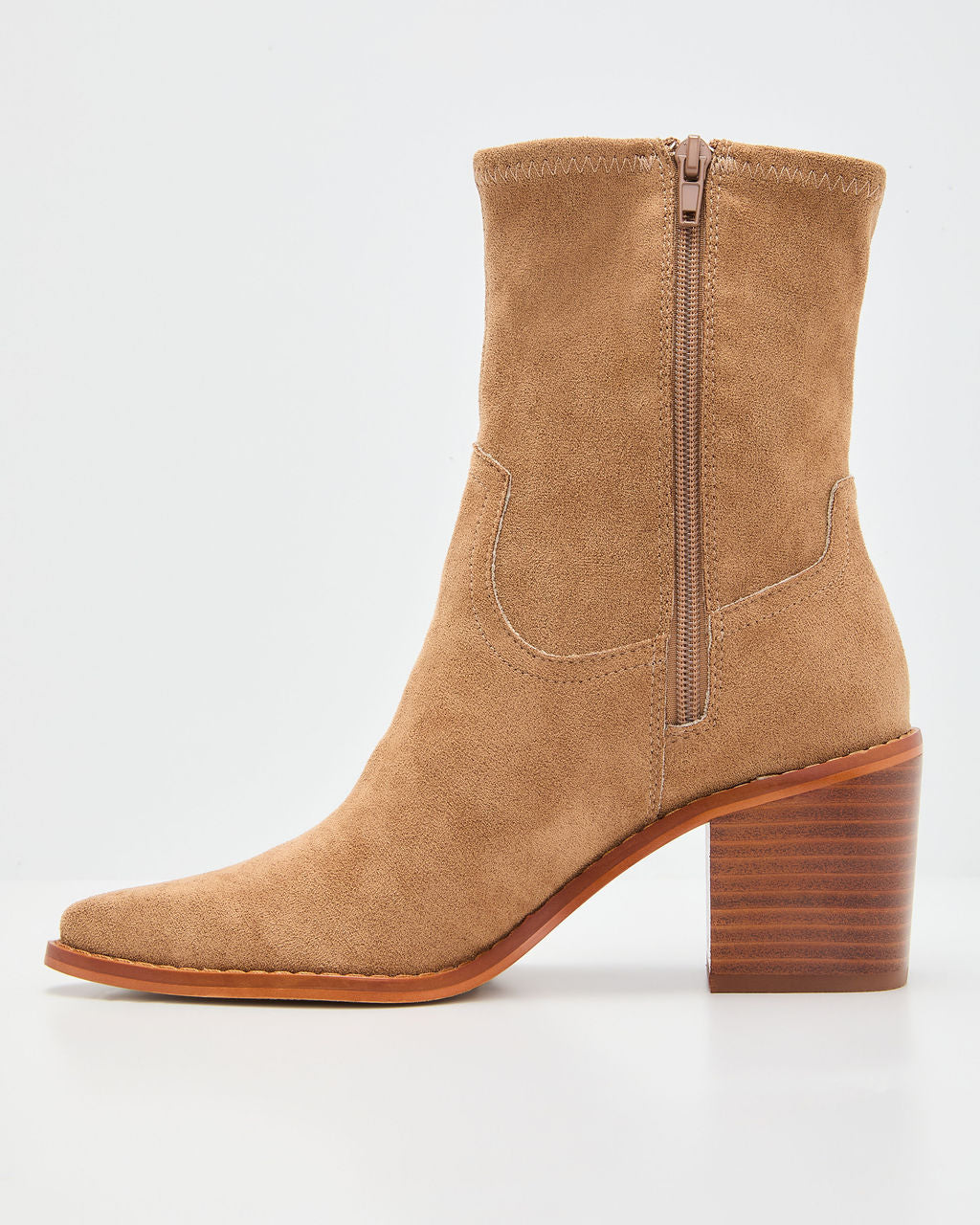 Alexie Suede Bootie - Image 2