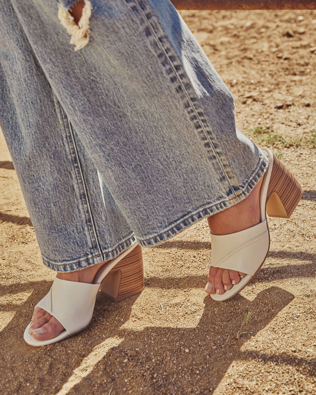 Ameliah Vegan Leather Heel Mules - Image 10