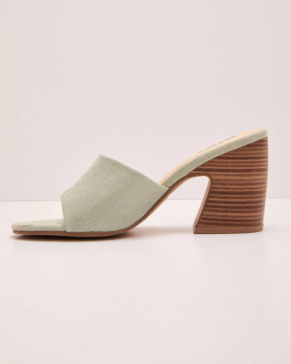 Ameliah Vegan Leather Heel Mules - Image 3