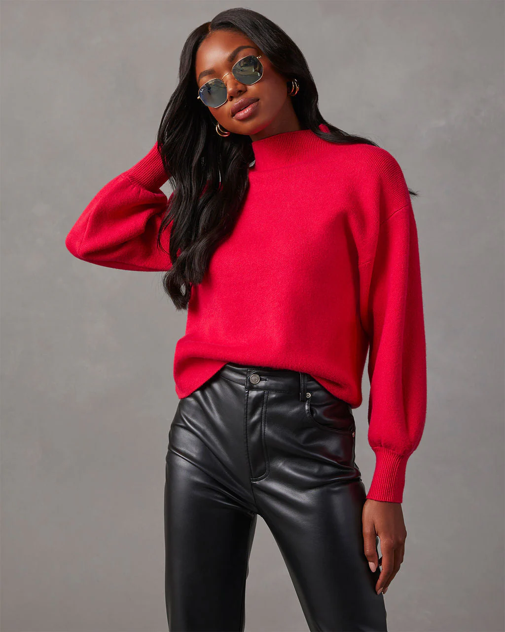 Amsterdam Mock Neck Sweater - Image 18