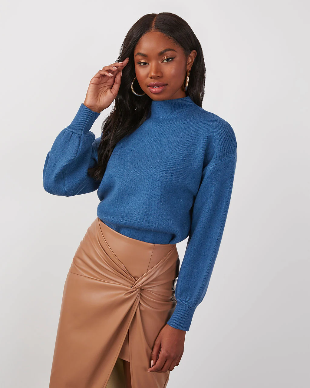 Amsterdam Mock Neck Sweater - Image 22