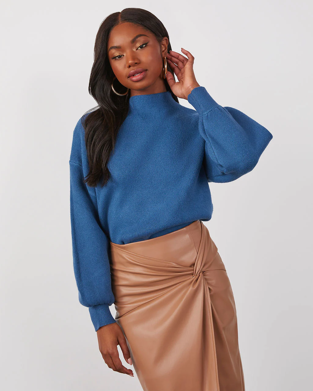 Amsterdam Mock Neck Sweater - Image 23