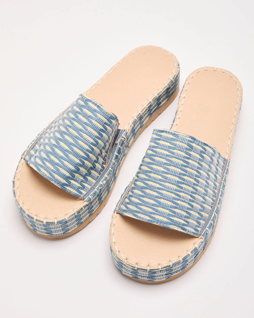 Ashlen Raffia Platform Sandals - Image 8