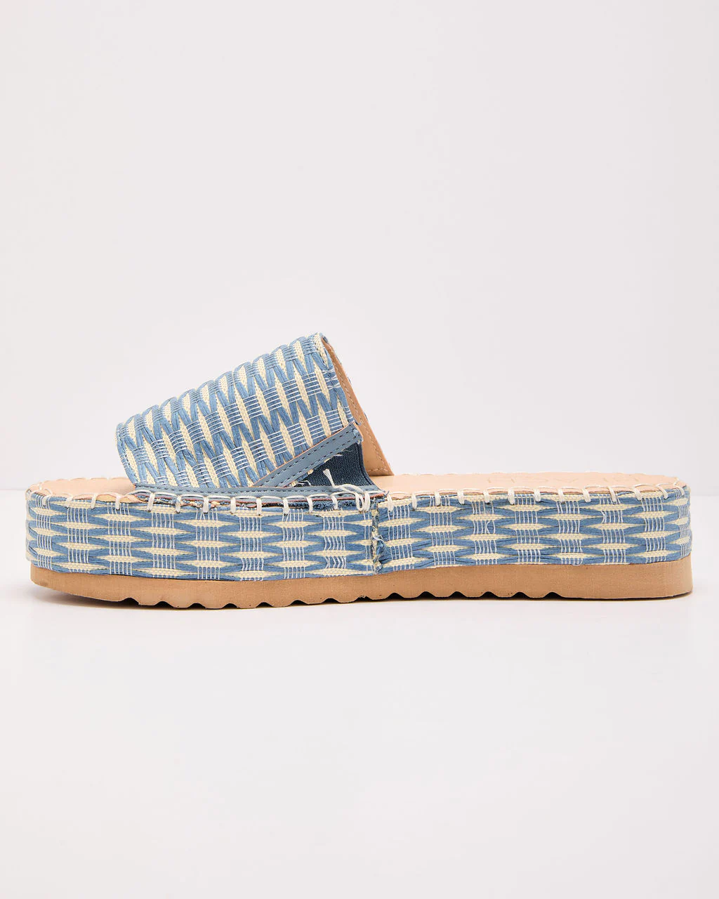 Ashlen Raffia Platform Sandals - Image 9