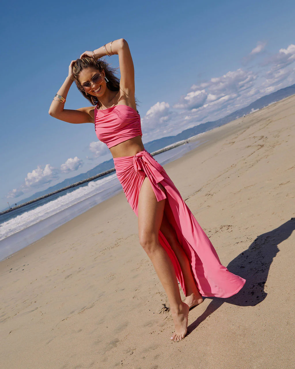 Bahamas Wrap Maxi Skirt - Image 37