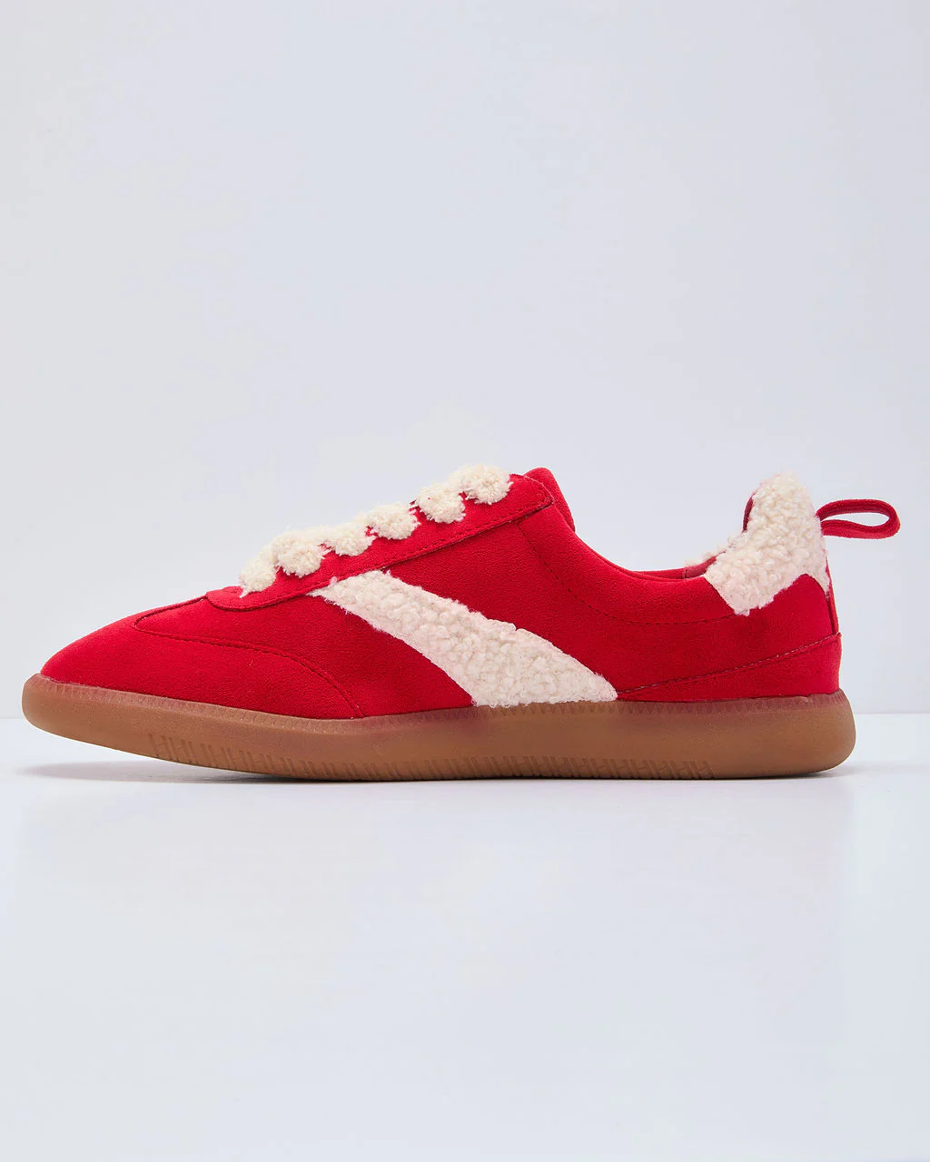 Chilled Rose Sherpa Trim Sneakers - Image 5