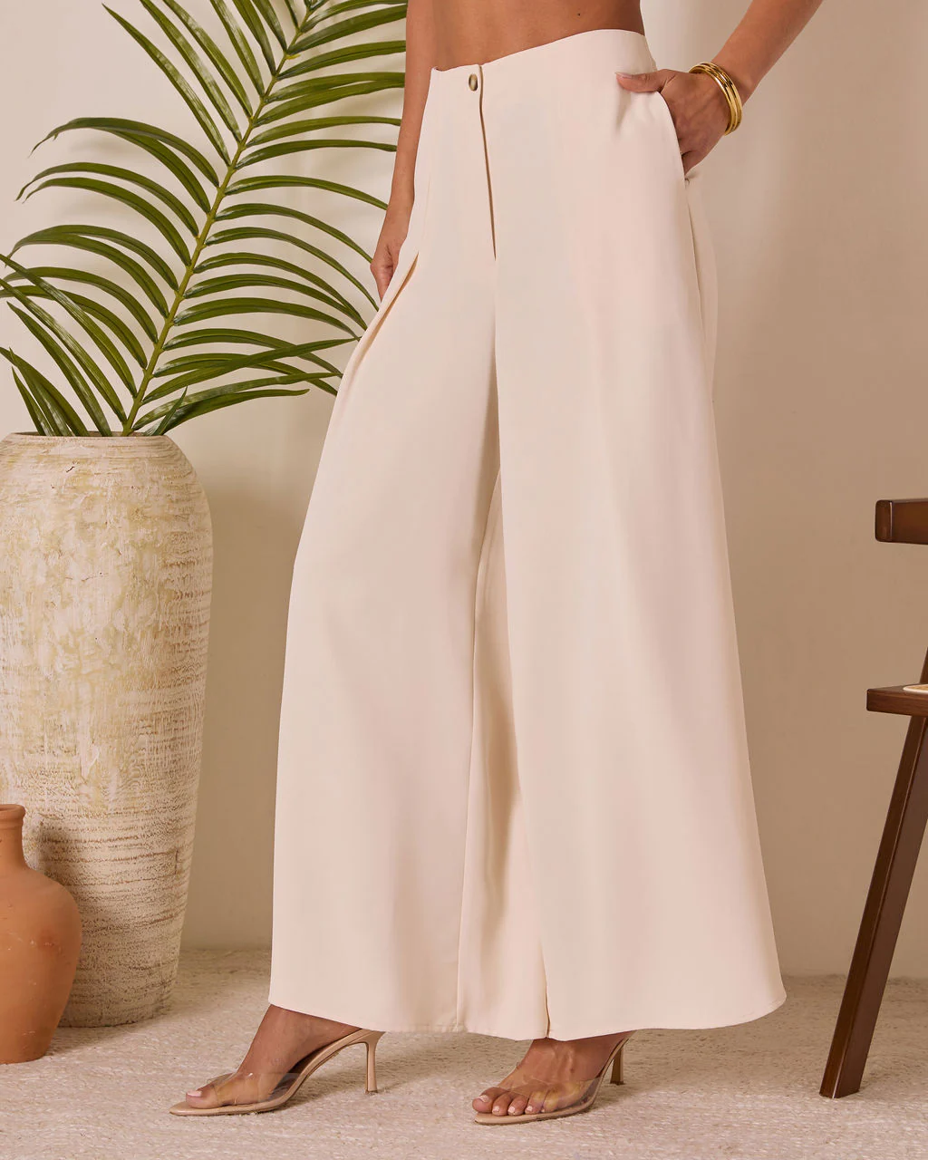 Clarissa High Rise Wide Leg Pants - Image 3