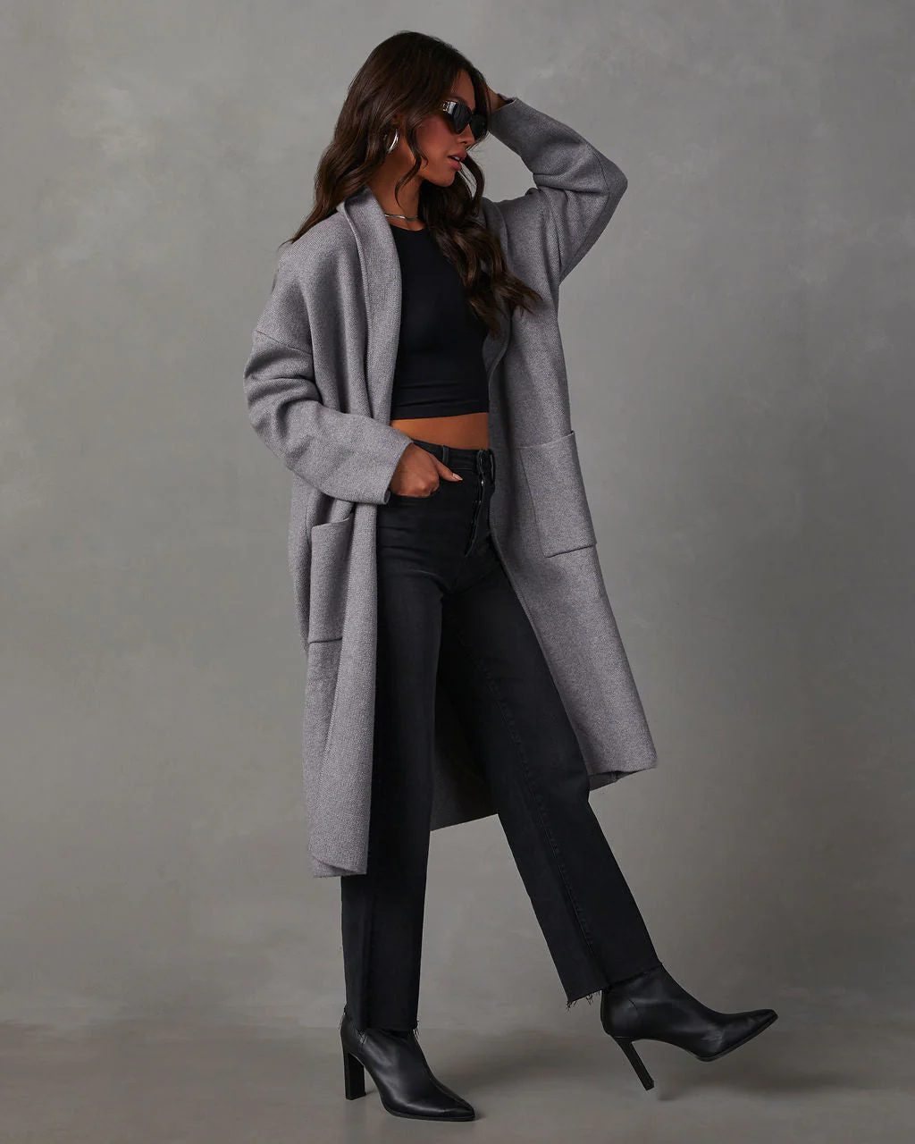 Coletti Longline Open Front Duster - Image 12
