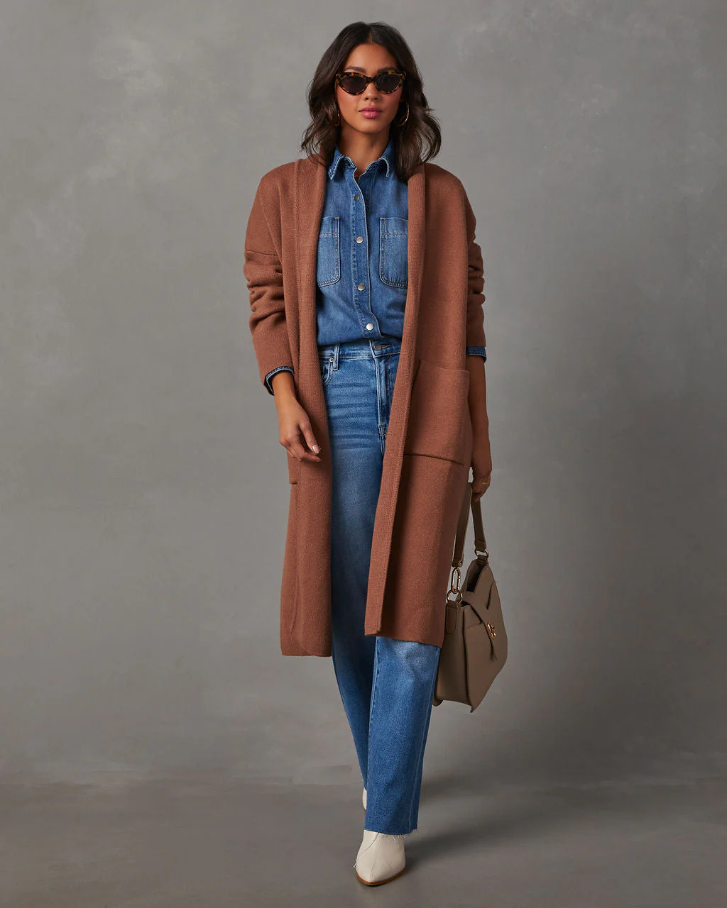 Coletti Longline Open Front Duster - Image 6