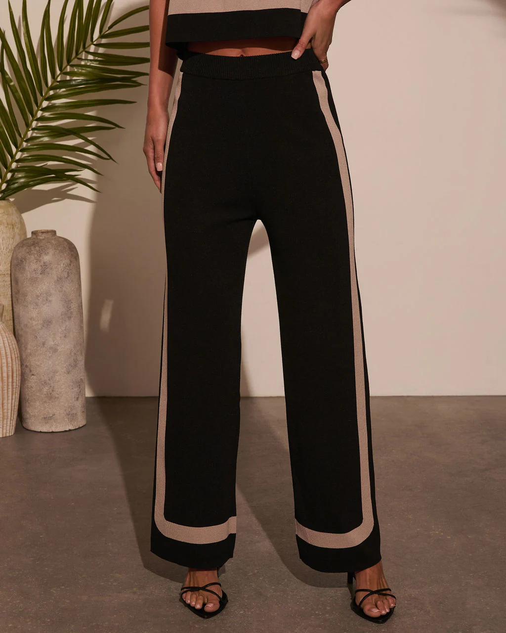 Cool Again Contrast Trim Pants - Image 9