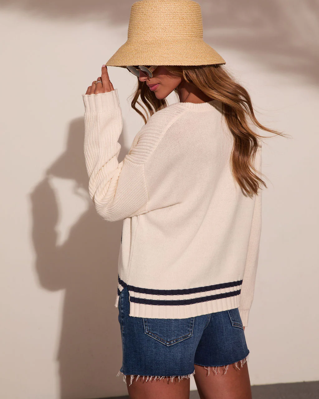 Daily Catch Knit Novelty Sweater - Image 4