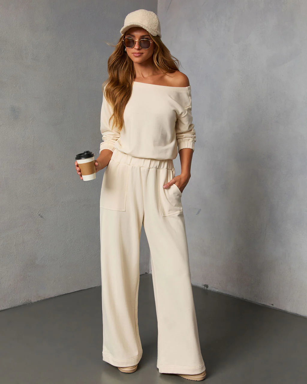 Danita Knit Wide Leg Jumpsuit - Image 7