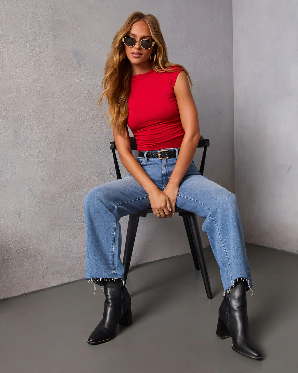 Dylan Cropped Mock Neck Top - Image 30
