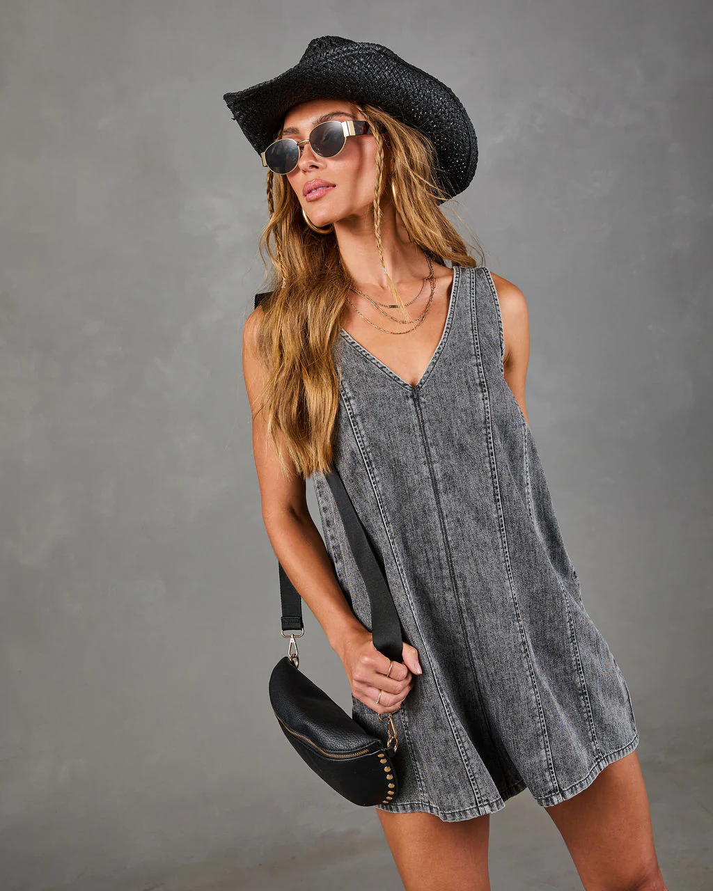Free Roam Relaxed Cotton Romper - Image 6