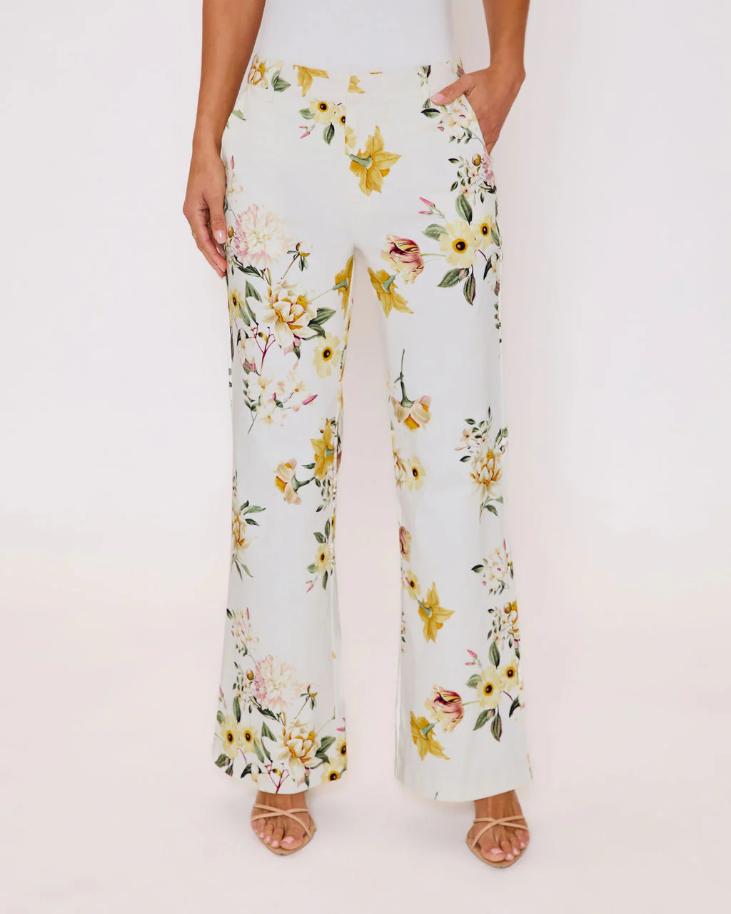 Honey Morning Floral Print Pants - Image 2