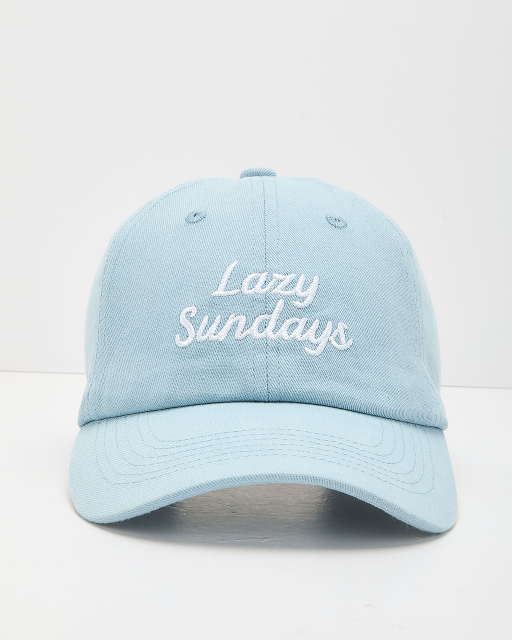 Lazy Sundays Embroidered Baseball Hat - Image 2