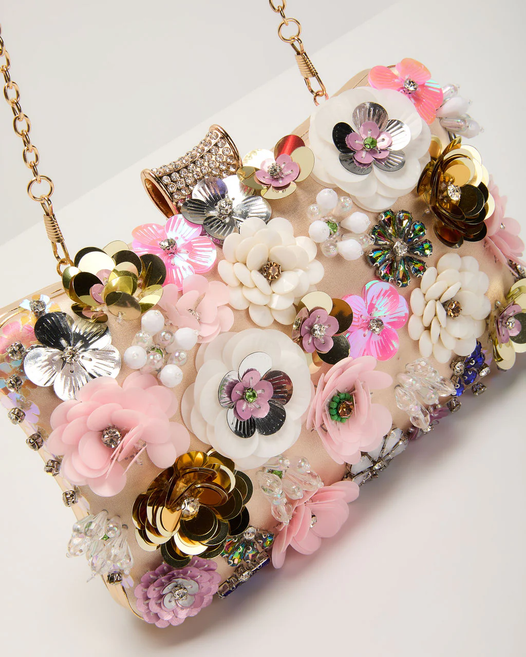 Like Wildflowers Floral Embroidered Clutch - Image 4