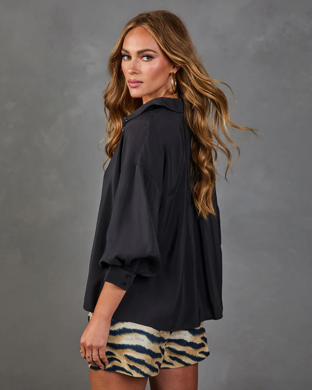 Lilianie Button Down Top - Image 4