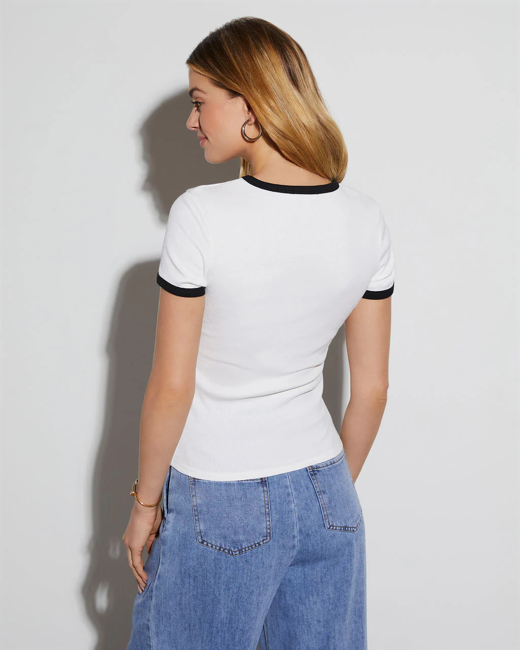 Living Life Ribbed Short Sleeve Top - Image 34
