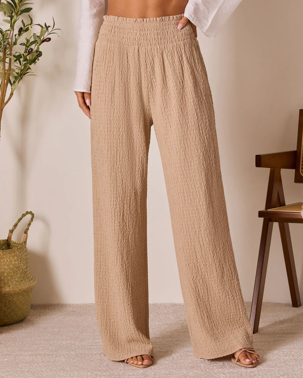 Magen Relaxed Wide Leg Pants - Image 2
