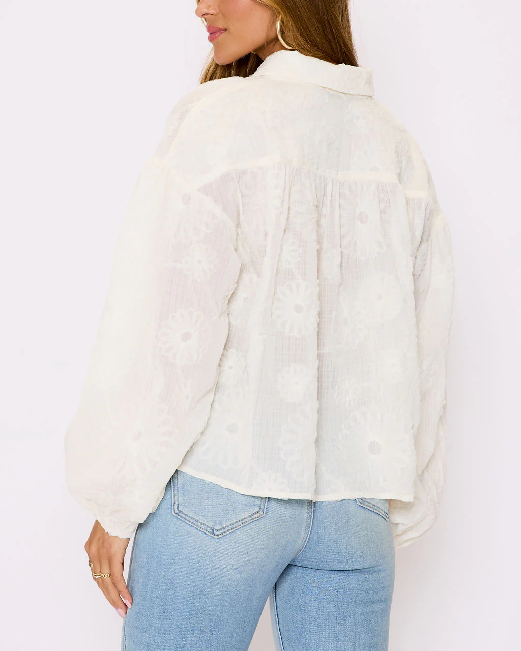 Marley Textured Blouse - Image 4