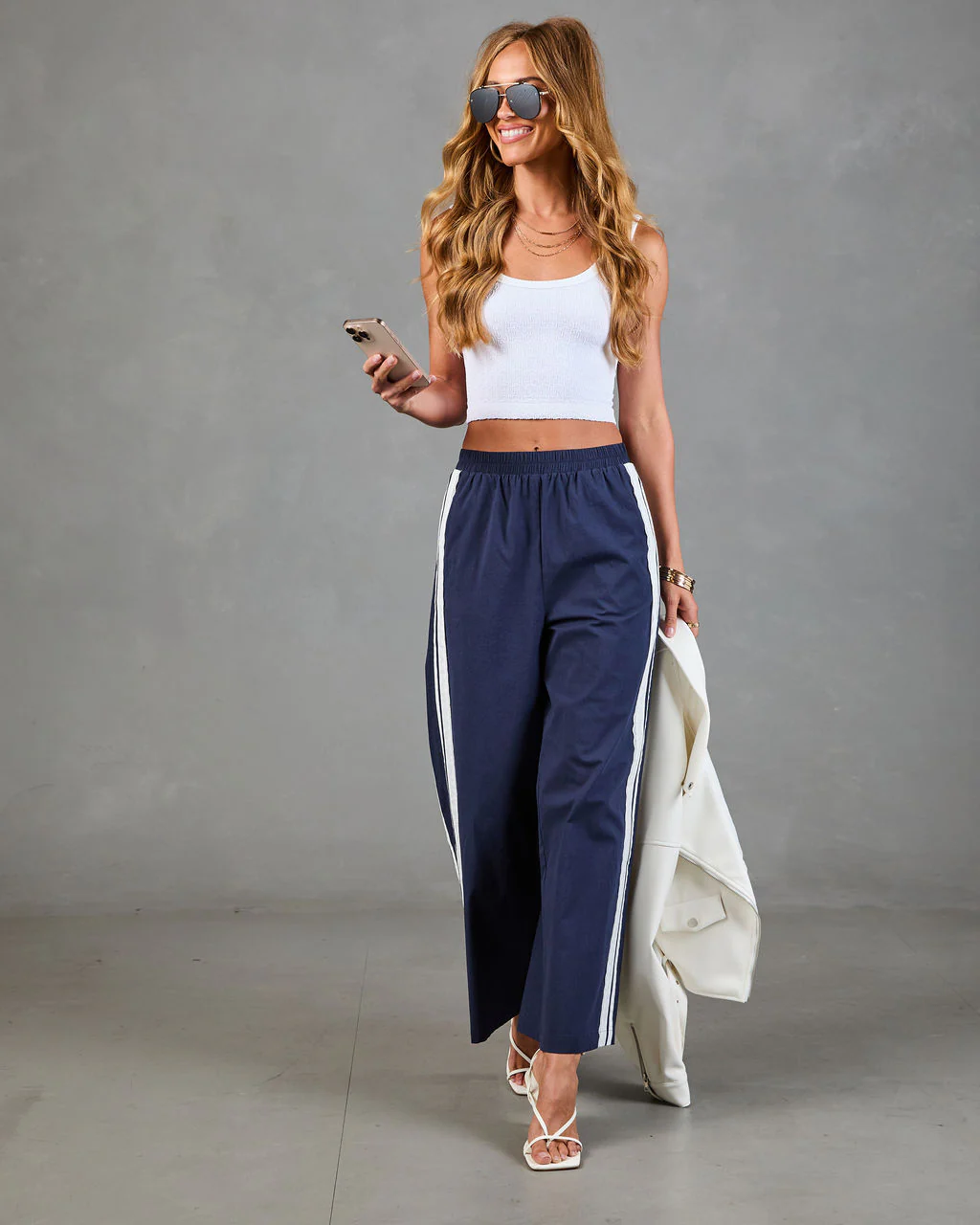 Marsin Side Striped Track Pants - Image 5