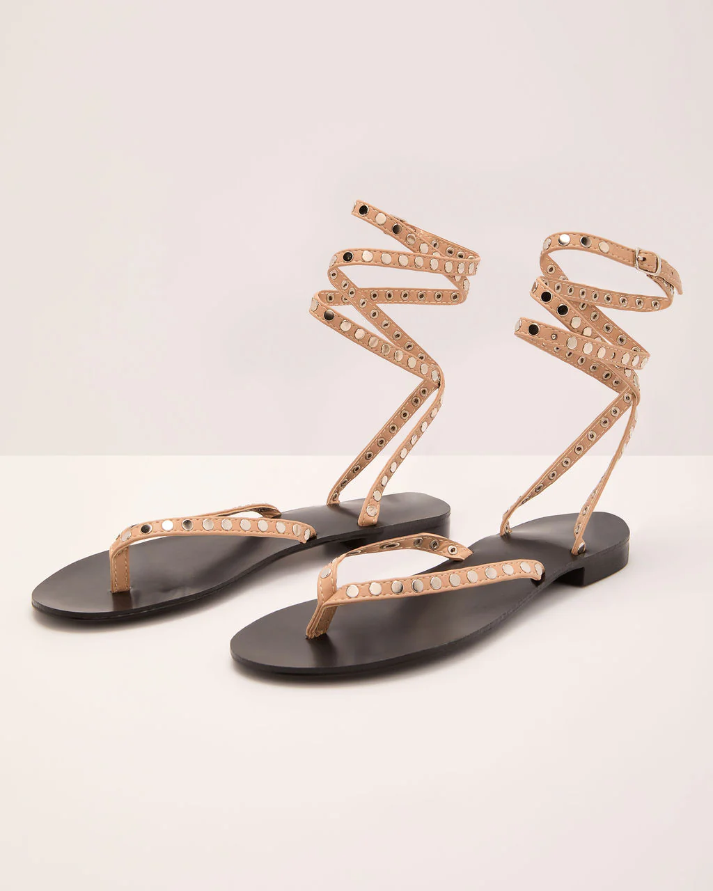 Nemina Studded Strappy Sandals - Image 2