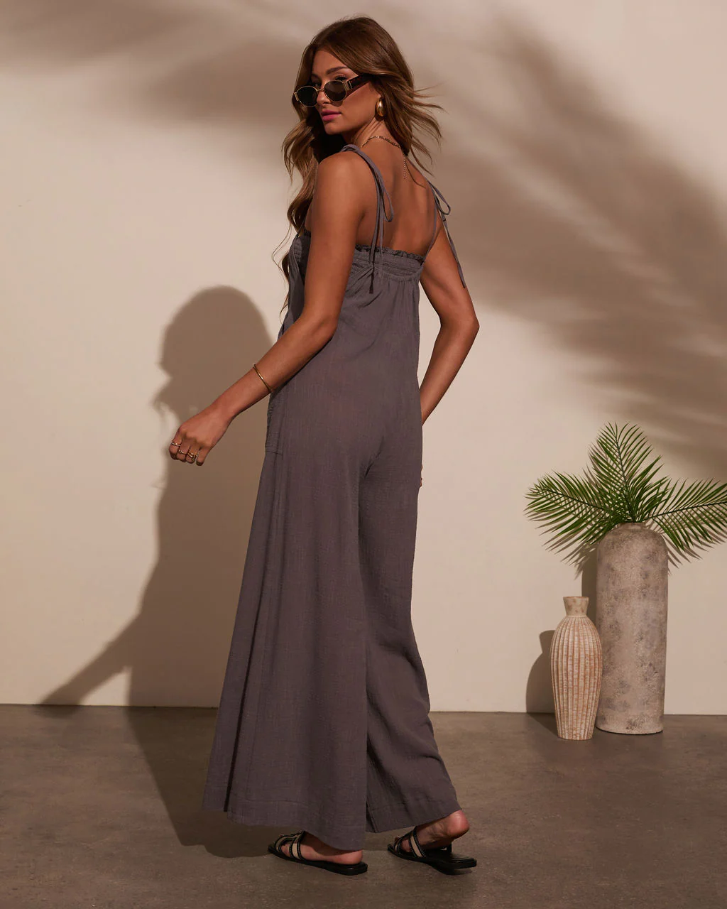 Paradise Pause Smocked Bust Jumpsuit - Image 4