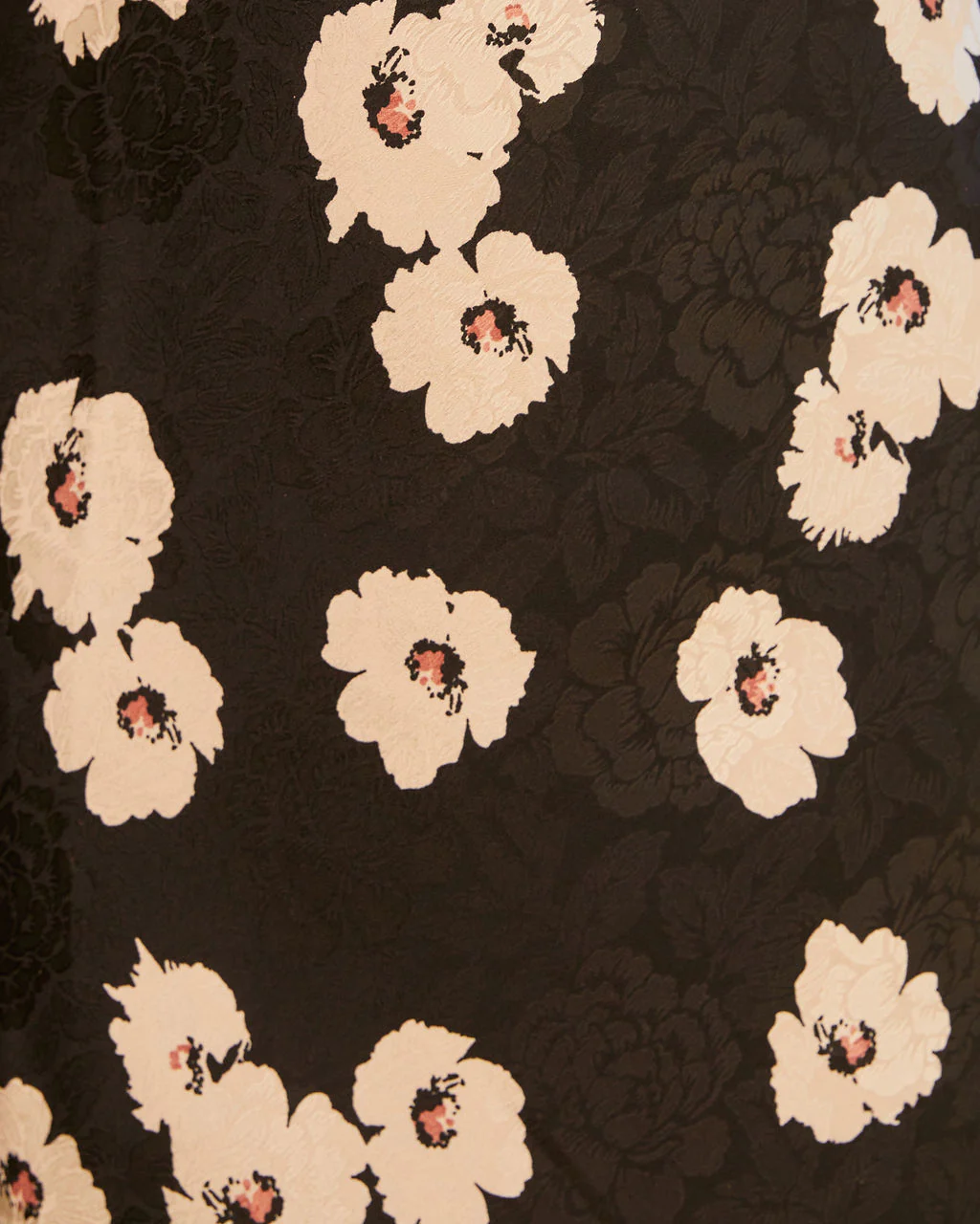 Picking Petals Satin Floral Maxi Dress - Image 6