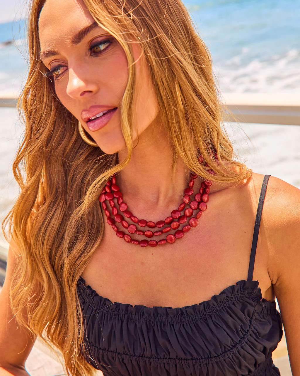 Sea Glass Dreams Beaded Necklace - Image 8