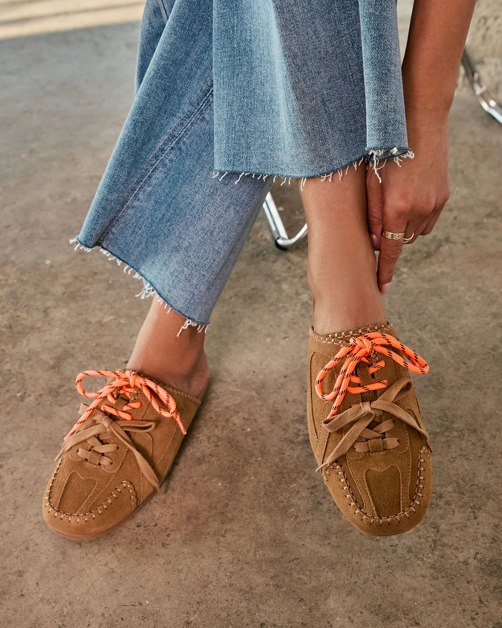 Soft Goals Slip On Sneaker Mules