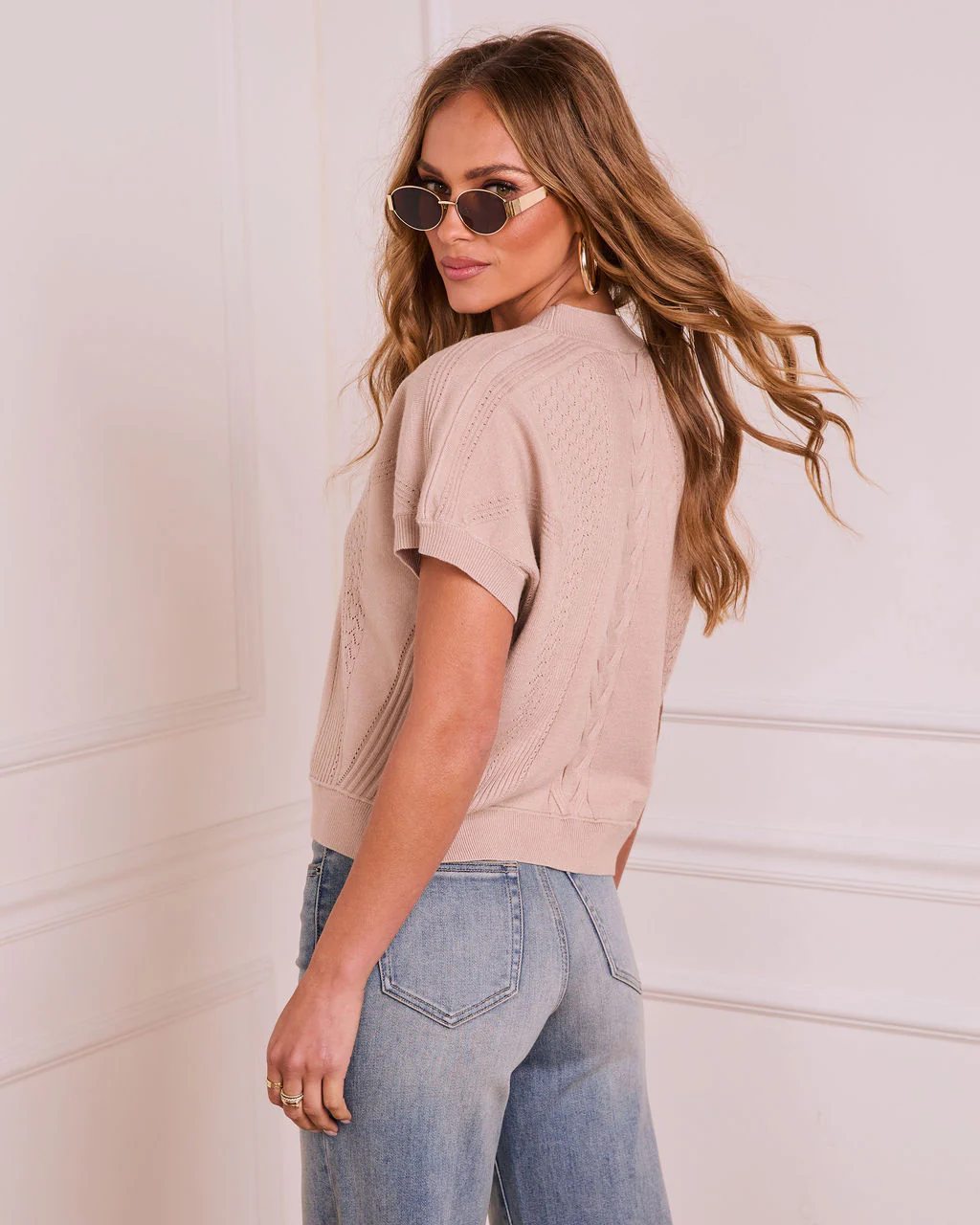 Soft Vibes Cable Knit Sweater - Image 10