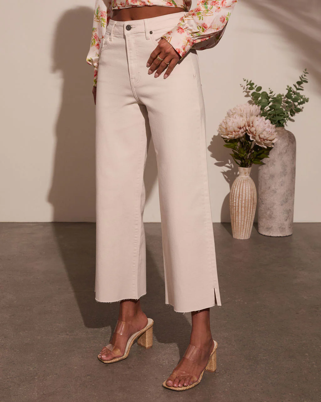 Sophie Super Stretch Wide Leg Jeans - Image 3