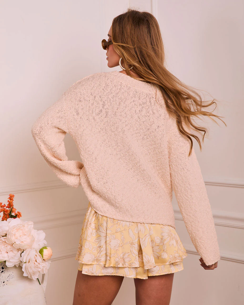 Styled Softly Oversized Knit Sweater - Image 4