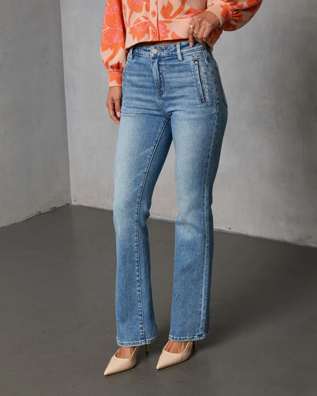 Verena Stretch Straight Leg Jeans
